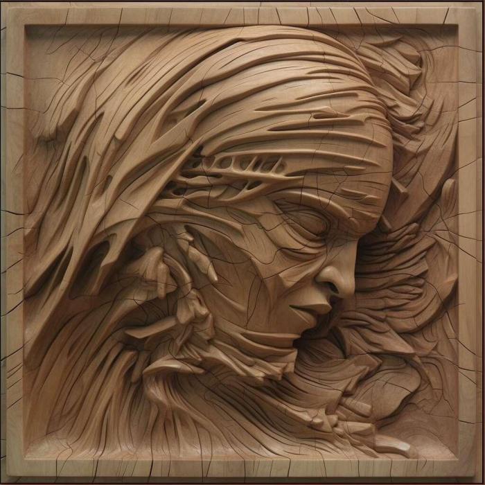 نموذج ثلاثي الأبعاد لآلة CNC 3D Art 